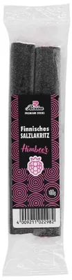 Produktbild von Rexim Premium Sticks Finnisches Salzlakritz Himbeer 100g