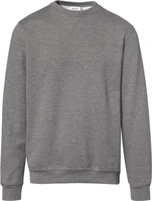 Produktbild von HAKRO Hakro Sweatshirt Baumwolle GOTS #570 Gr. 2XS grau meliert
