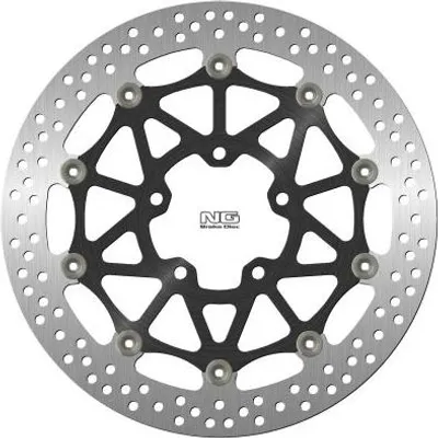 Produktbild von Ng Vordere Bremsscheibe Für Kawasaki Zx-100R/Rr '17-21 (330X80.5X5Mm) (5X10.5Mm) Schwimmend (Aluminium Center)