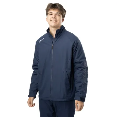 Produktbild von BAUER TEAM MIDWEIGHT Jacke - Senior -S24, Größe:L, Farbe:Navy