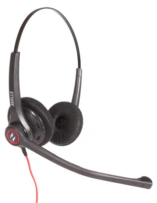 Productafbeelding van Computer Headset - Actieve Ruisonderdrukking - Kabel Aansluiting - Over-ear