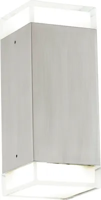 Produktbild von EGLO TABO-LED, Wandbeleuchtung für den Außenbereich, Edelstahl, Edelstahl, IP44, Eingang, Garten, Terrasse, 2 Glühbirne(n)