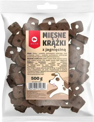 Obrázek produktu pro MASED Kufte s jehněčím - psí sušenky - 500g