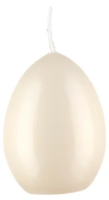 Produktbild von Maxi Eikerzen, Straußenei Vanilla 140 x Ø 100 mm, 6 Stück