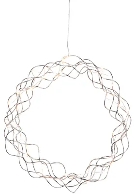 Produktbild von LED Lichterkranz Weihnachten Fensterlicht EGLO 230V 2m warmweiß Deko