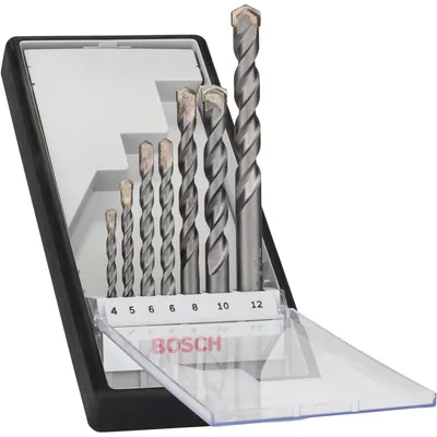 Productafbeelding van BOSCH 2607010545 BOSCH Robust Line CYL-3 Betonbohrer-Set, 7-teilig