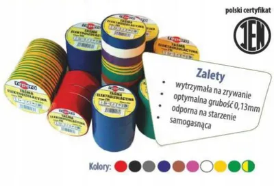Produktbild von Repero 711E Isolierband PVC Blau 19 mm x 20 m