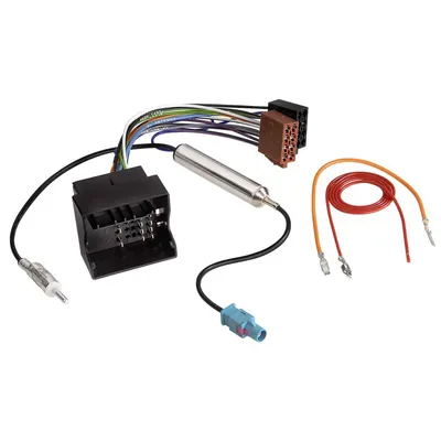 Produktbild von Hama Vehicle DIN Adapter with phantom powering for AUDI + VW