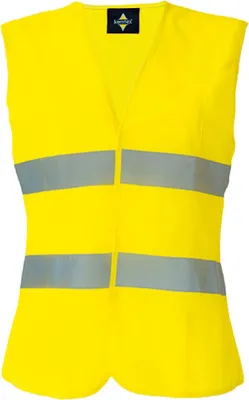 Image de Korntex KXF | Gilet de sécurité femme Korntex® EN ISO 20471 - Couleur : Signal Yellow - Taille : M (38/40)