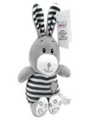 Image de Peluche lapin à rayures, 26 cm - Tulilo