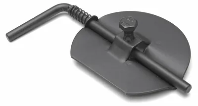 Produktbild von Raik Basic Drosselklappe 150mm gussgrau für Rauchrohr / Ofenrohr