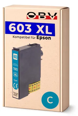 Produktbild von Kompatible Druckerpatrone 603XL für Epson Cyan