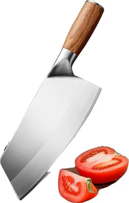 Obrázek produktu pro Nůž na maso, čepel z nerezové oceli, ergonomická dřevěná rukojeť, B