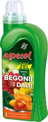 Obrázek produktu pro Minerální hnojivo pro begonie a jiřiny AGRECOL 0,5 l