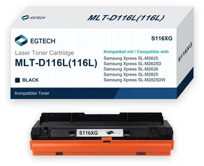 Produktbild von Toner kompatibel mit Samsung MLT-D116L Xpress SL-M2625 SL-M2625D SL-M2626