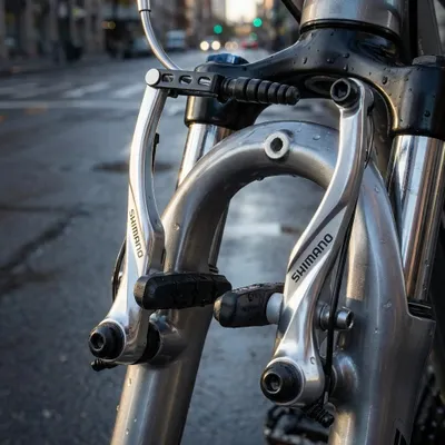 Immagine prodotto di Shimano V-Brake BR-T4000 VR, argento, con guida del cavo