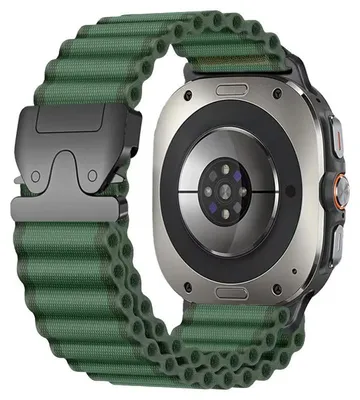 Obrázek produktu pro Nylonový outdoorový řemínek pro Samsung Galaxy Watch 8 / 8 Classic Sport, náhradní, zelený