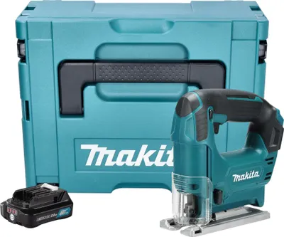 Image de Makita JV 101 DA1J Scie sauteuse sans fil 12 V max. 65 mm + 1x batterie 2,0 Ah + Makpac - sans chargeur