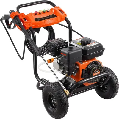 Immagine prodotto di Idropulitrice a gas 3500 PSI 10 L/min 2,6 GPM con set di 5 ugelli per auto