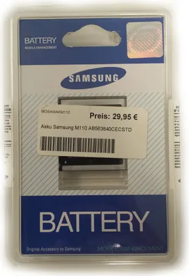 Produktbild von Samsung Battery for F490/ M8800 Pixon, Lithium-Ion (Li-Ion), Schwarz, Samsung F490/ M8800 Pixon