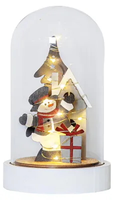 Produktbild von Star Trading 272-07, Leichte Dekorationsfigur, Mehrfarbig, 10 Glühbirne(n), LED, 0,6 W, Warmweiß