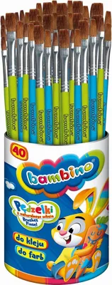 Productafbeelding van BAMBINO CUP: Verf en lijm, kwast (40) 2854