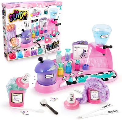 Immagine prodotto di Kit per creare slime "SSC 127" con effetto glitter, colore arcobaleno, dimensioni 34 x 8 x 31 cm