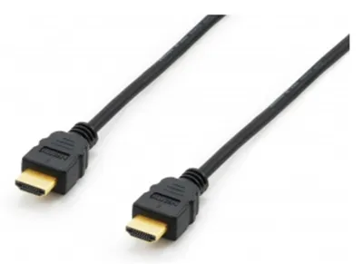 Produktbild von Equip High Speed ​​HDMI Stecker auf Stecker Kabel, 7,5 m, HDMI Typ A (Standard), HDMI Typ A (Standard), 3D, 18 Gbit/s, Schwarz