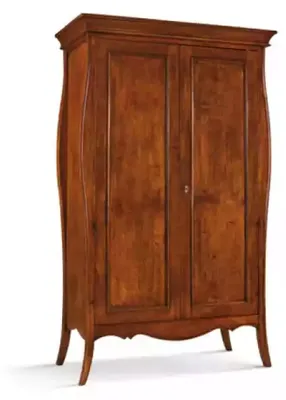 Produktbild von Kleiderschrank Holz Schlafzimmer Klassischе Braun Schrank Einrichtung