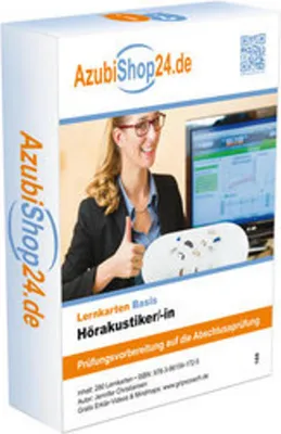Image de AzubiShop24.de Basis-Lernkarten Hörakustiker /-in