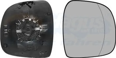 Produktbild von VAN WEZEL Spiegelglas Außenspiegel Rechts passend für MERCEDES-BENZ VITO Bus (W639) Asphärisch 3080834