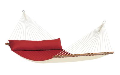 La Siesta - Stabhängematte Kingsize Alabama Farbe: redpepper 21406174021-redpepper