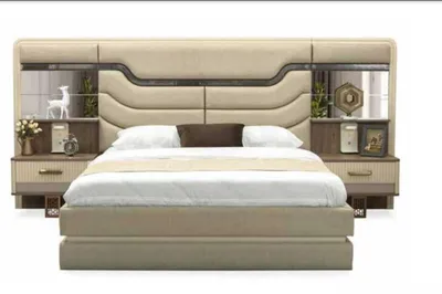 Produktbild von Möbel Betten Luxus Bett 2x Nachttische 3 tlg. Schlafzimmer Set Design