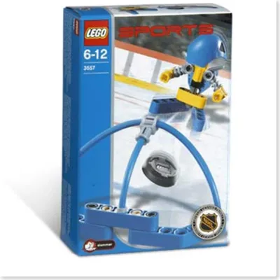 Produktbild von Lego 3557 Sports Hockey Blauer Torschütze