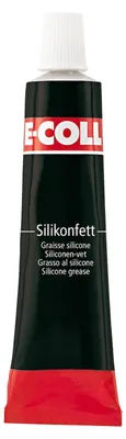 Produktbild von Silikonfett 23g Tube, weiß E-COLL