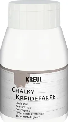 Produktbild von KREUL Kreidefarbe Chalky White Baumwolle 500 ml