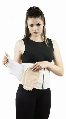 Produktbild von Antar AT04603 Stoma Bauchgurt mit Öffnung XL