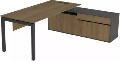 Immagine prodotto di Scrivania ad angolo Mobili da lavoro Tavolo da ufficio Lusso Mobili moderni di design Tavoli