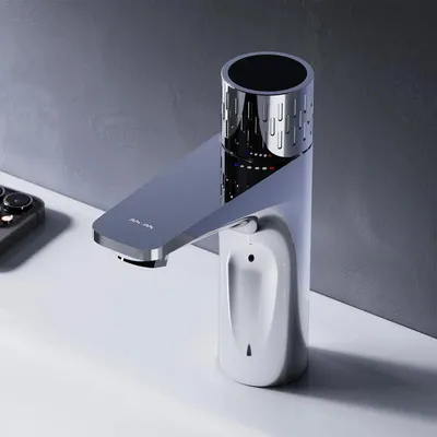 Produktbild von AM.PM Wasserhahn Bad Chrom Waschtischarmatur Bad Armatur Mischbatterie Waschbeckenarmatur Einhebelmischer Badezimmer