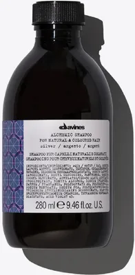 Produktbild von Davines Alchemic Shampoo Silver, 280 ml, Shampoo, Frauen, Gefärbtes Haar, Blond, Silber, Farbschutz, Glanz