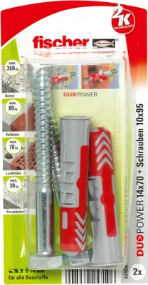 Produktbild von fischer Duopower 14 x 70 S K SB-Karte, 1 Stk.