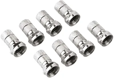 Produktbild von ViVanco™STD F78A-N, F-Typ, Silber, 7 mm, Sichtverpackung, 8 Stück(e), 115 mm