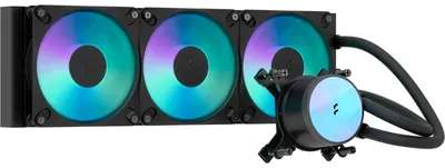 Imagen del producto de Fractal Design Radius 360 RGB Black, disipador líquido todo en uno, 12 cm, color