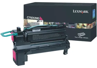 Produktbild von Lexmark - Besonders hohe Ergiebigkeit - Magenta - original - Tonerpatrone LCCP - für Lexmark C792de, C792dhe, C792dte, C792e