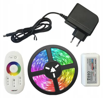 Produktbild von Milight LED-Streifen RGB 3,5m 5050 Farbwechsel Set