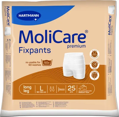 Obrázek produktu pro Hartmann MoliCare® Premium Fixpants, síťované kalhoty velikost L - 25 kusů | balení (25 kusů)