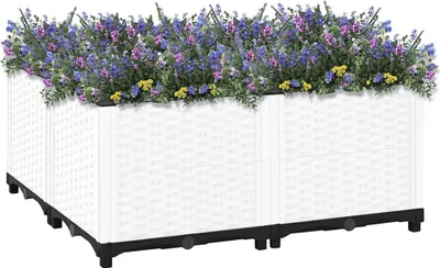 Obrázek produktu pro vidaXL Hochbeet 80x80x38 cm Polypropylen
