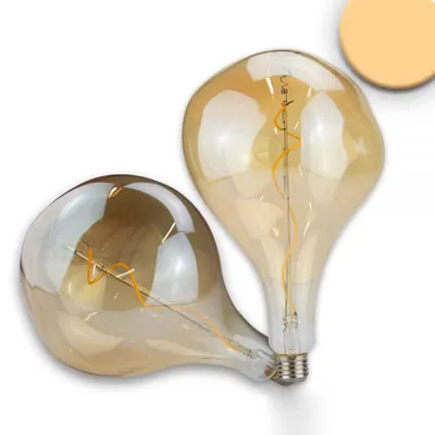 Immagine prodotto di E27 LED a goccia Ø16,5 cm dimmerabile 4W bianco extra caldo 2200K