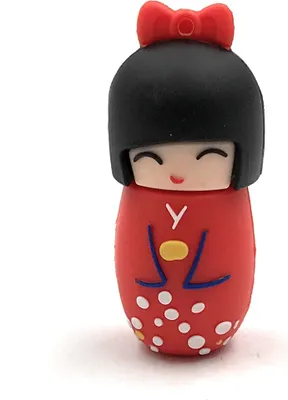 Produktbild von Onlineworld2013 Matroschka Figur russische Puppe rot Funny USB Stick 128 GB USB 3.0
