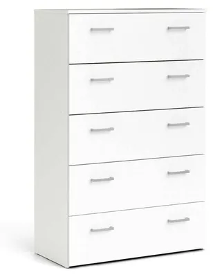 Obrázok produktu pre Komoda - biela 36x74x114h cm